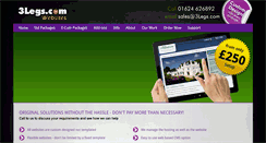 Desktop Screenshot of 3legswebsites.com